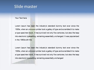 Conceptual Heaven Success PowerPoint Template