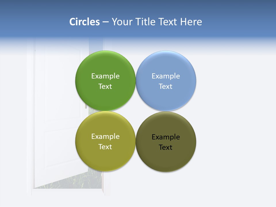 Conceptual Heaven Success PowerPoint Template