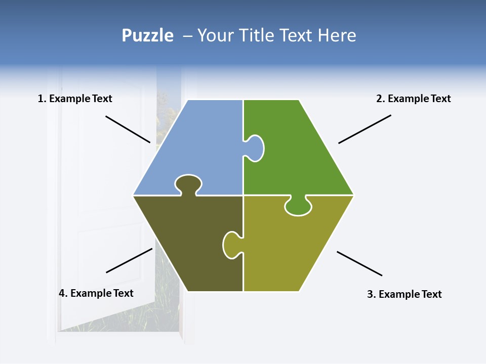 Conceptual Heaven Success PowerPoint Template