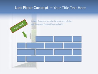 Conceptual Heaven Success PowerPoint Template