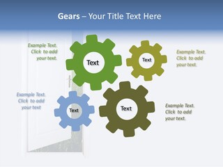 Conceptual Heaven Success PowerPoint Template