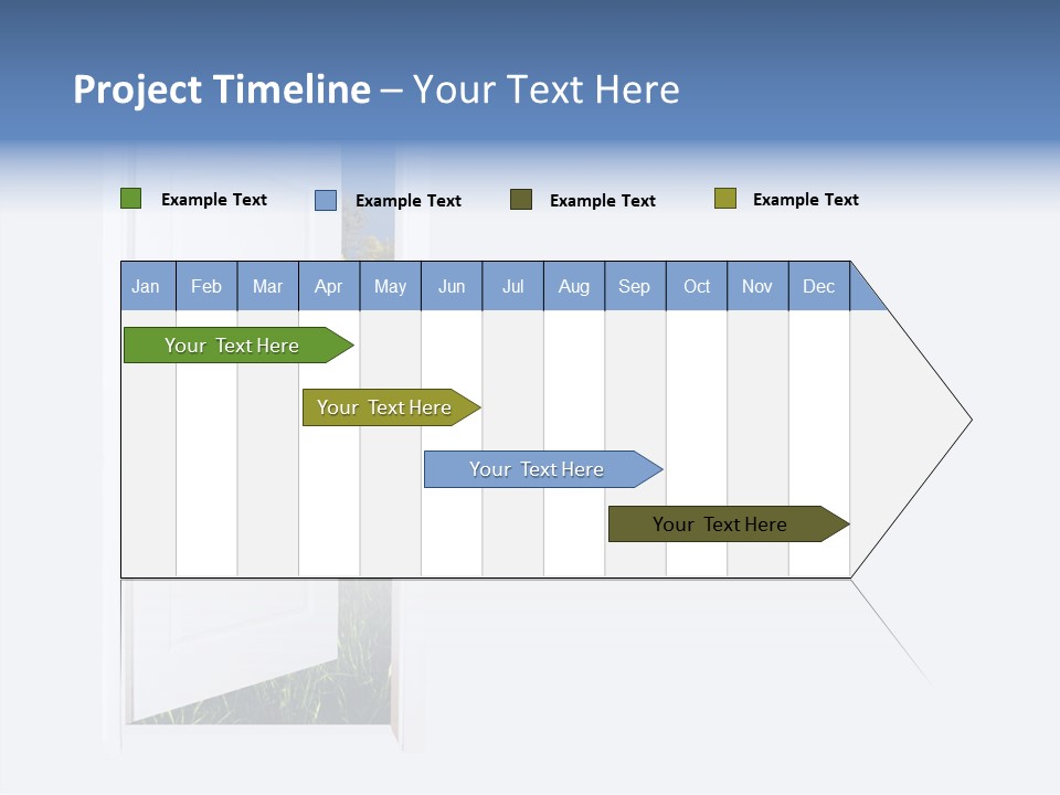 Conceptual Heaven Success PowerPoint Template