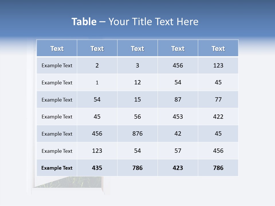 Conceptual Heaven Success PowerPoint Template