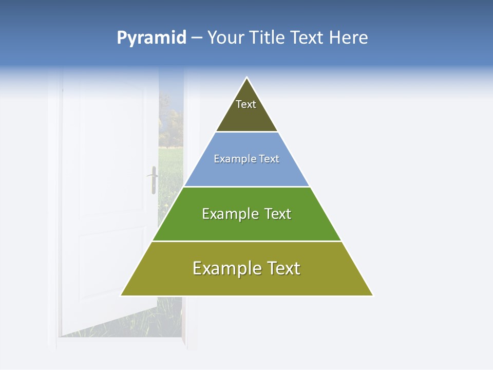Conceptual Heaven Success PowerPoint Template