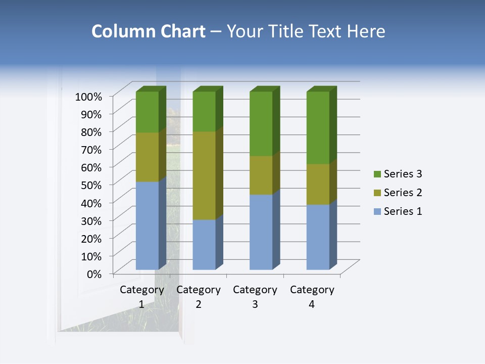 Conceptual Heaven Success PowerPoint Template