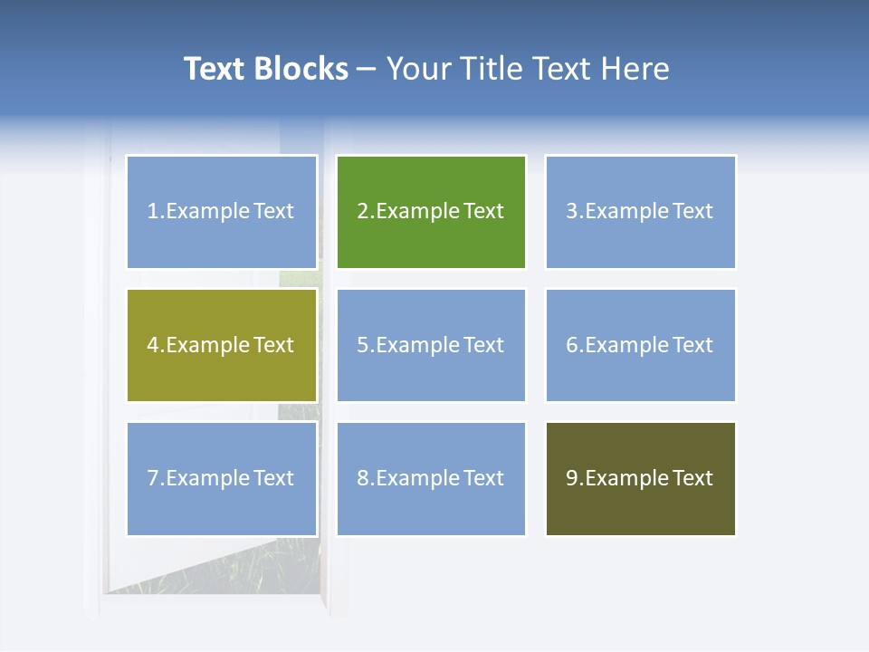 Conceptual Heaven Success PowerPoint Template