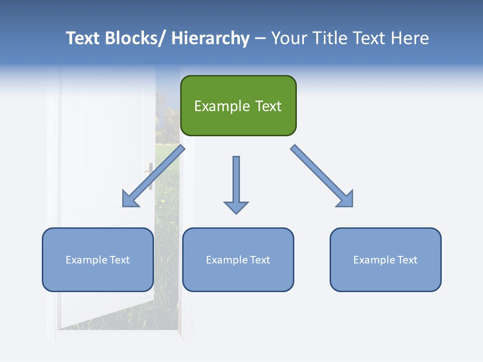 Conceptual Heaven Success PowerPoint Template