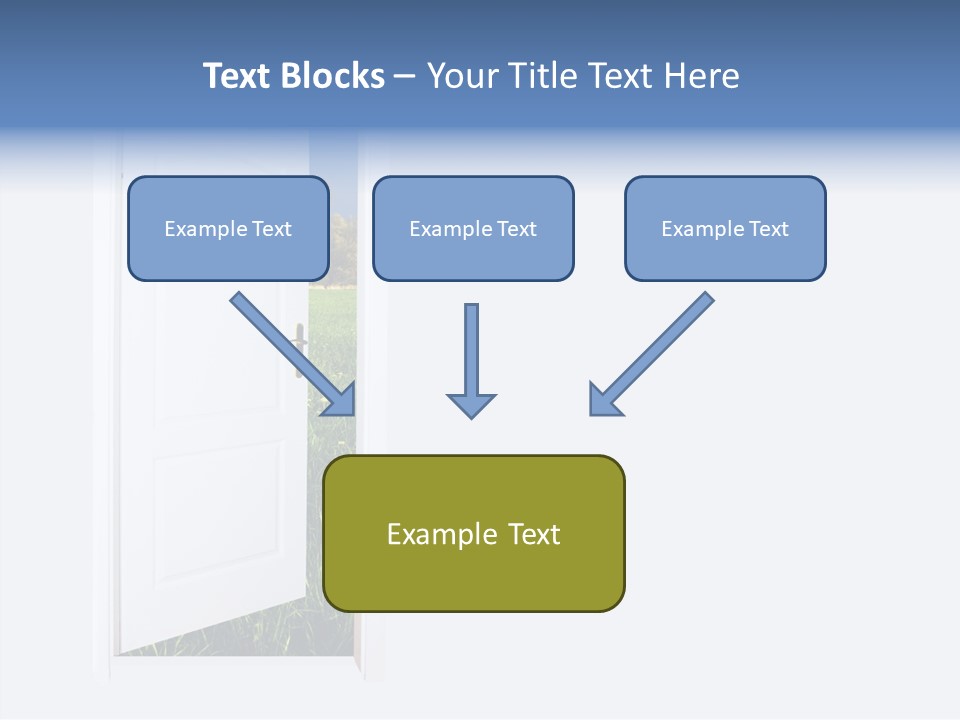 Conceptual Heaven Success PowerPoint Template