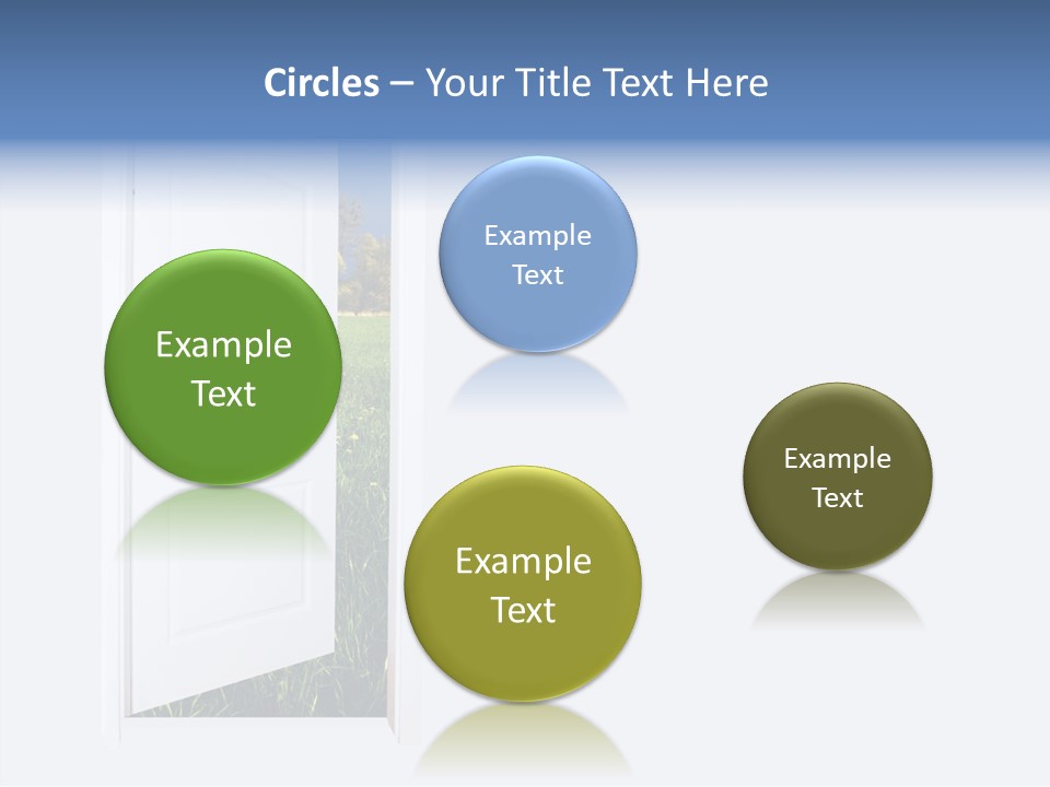 Conceptual Heaven Success PowerPoint Template