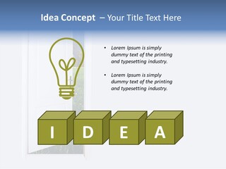 Conceptual Heaven Success PowerPoint Template