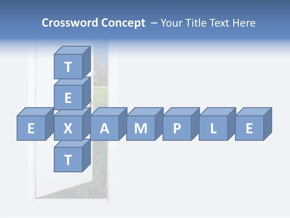Conceptual Heaven Success PowerPoint Template
