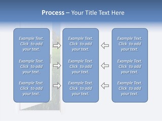 Conceptual Heaven Success PowerPoint Template