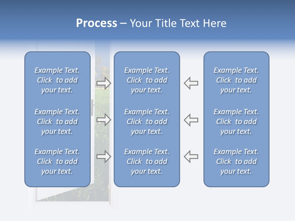 Conceptual Heaven Success PowerPoint Template