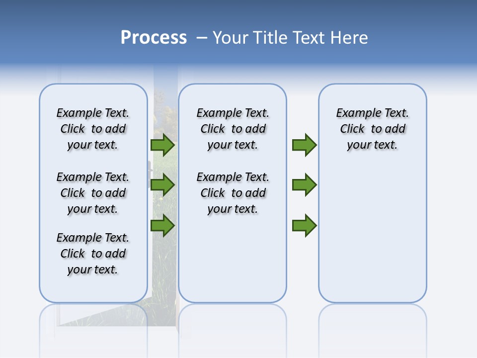 Conceptual Heaven Success PowerPoint Template