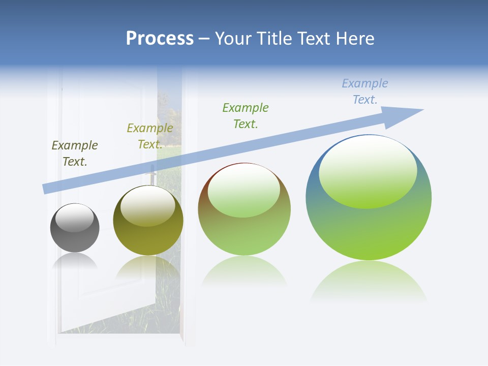 Conceptual Heaven Success PowerPoint Template