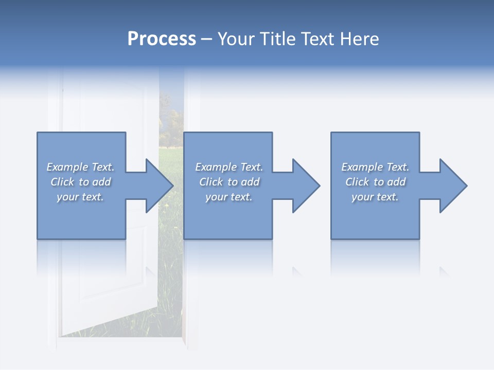 Conceptual Heaven Success PowerPoint Template