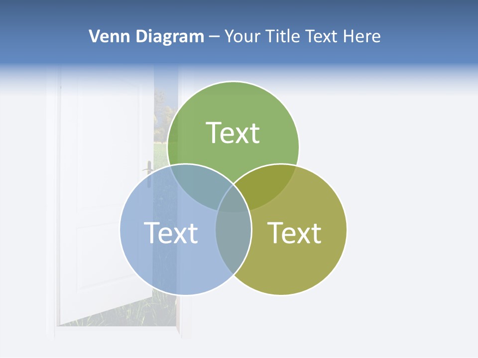 Conceptual Heaven Success PowerPoint Template