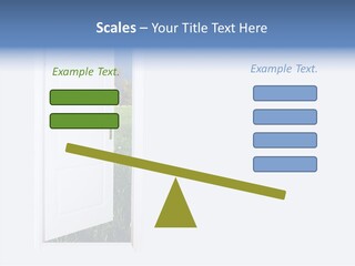 Conceptual Heaven Success PowerPoint Template