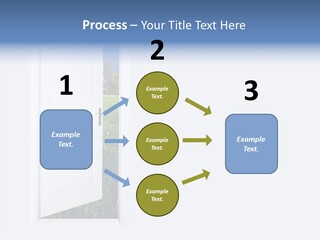 Conceptual Heaven Success PowerPoint Template
