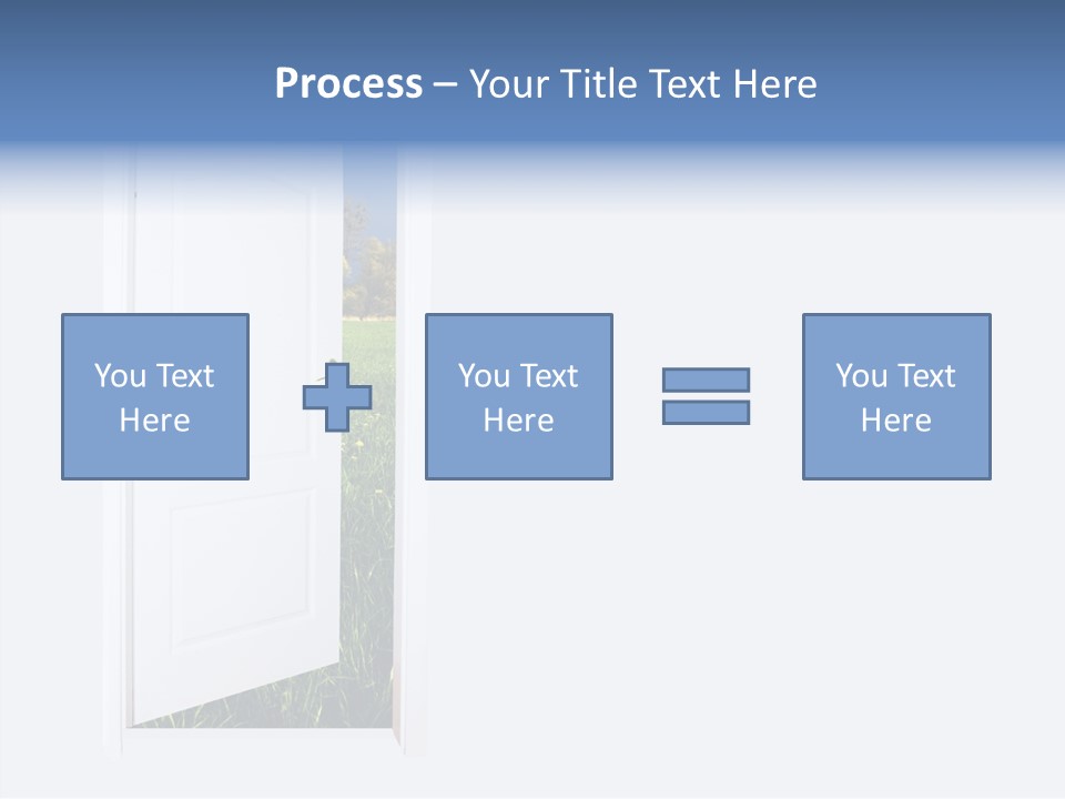 Conceptual Heaven Success PowerPoint Template