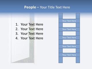 Conceptual Heaven Success PowerPoint Template