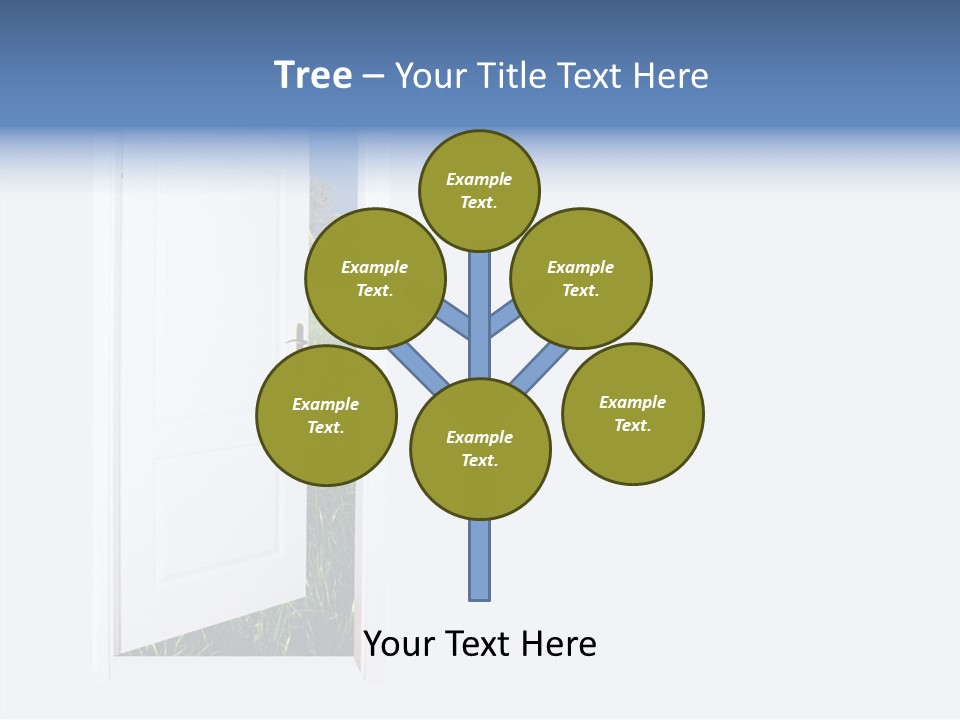 Conceptual Heaven Success PowerPoint Template