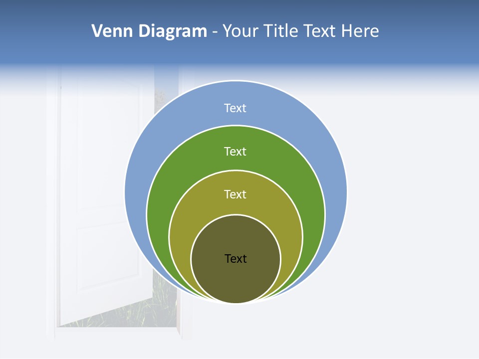 Conceptual Heaven Success PowerPoint Template