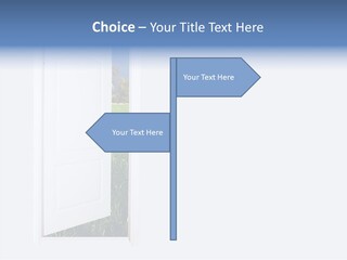 Conceptual Heaven Success PowerPoint Template