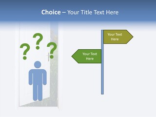 Conceptual Heaven Success PowerPoint Template