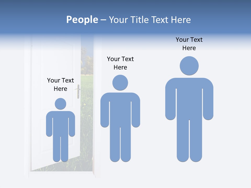 Conceptual Heaven Success PowerPoint Template