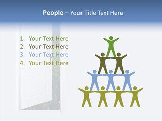 Conceptual Heaven Success PowerPoint Template