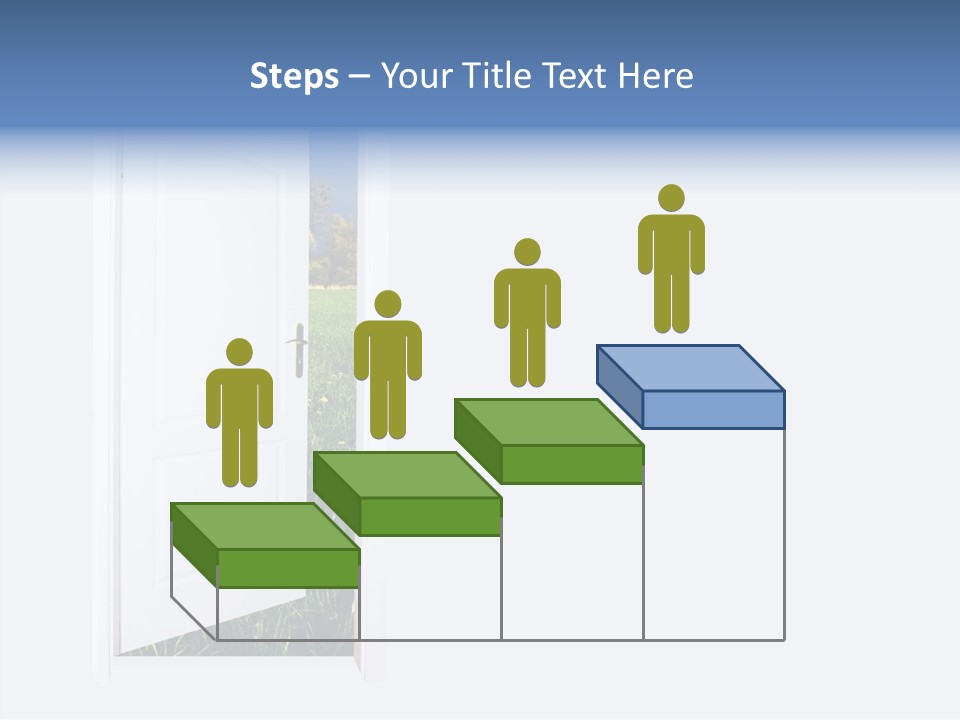Conceptual Heaven Success PowerPoint Template