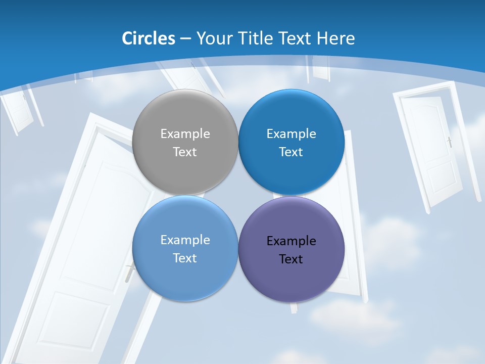 White Object Dream PowerPoint Template