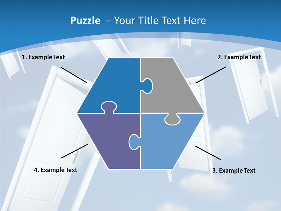 White Object Dream PowerPoint Template