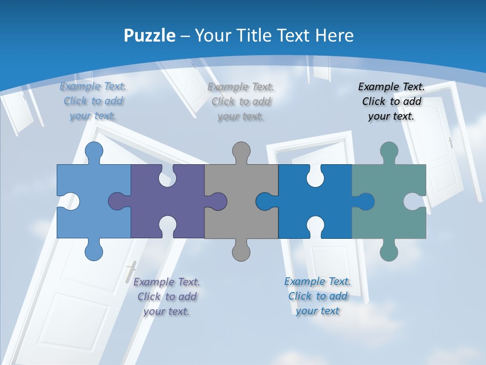 White Object Dream PowerPoint Template