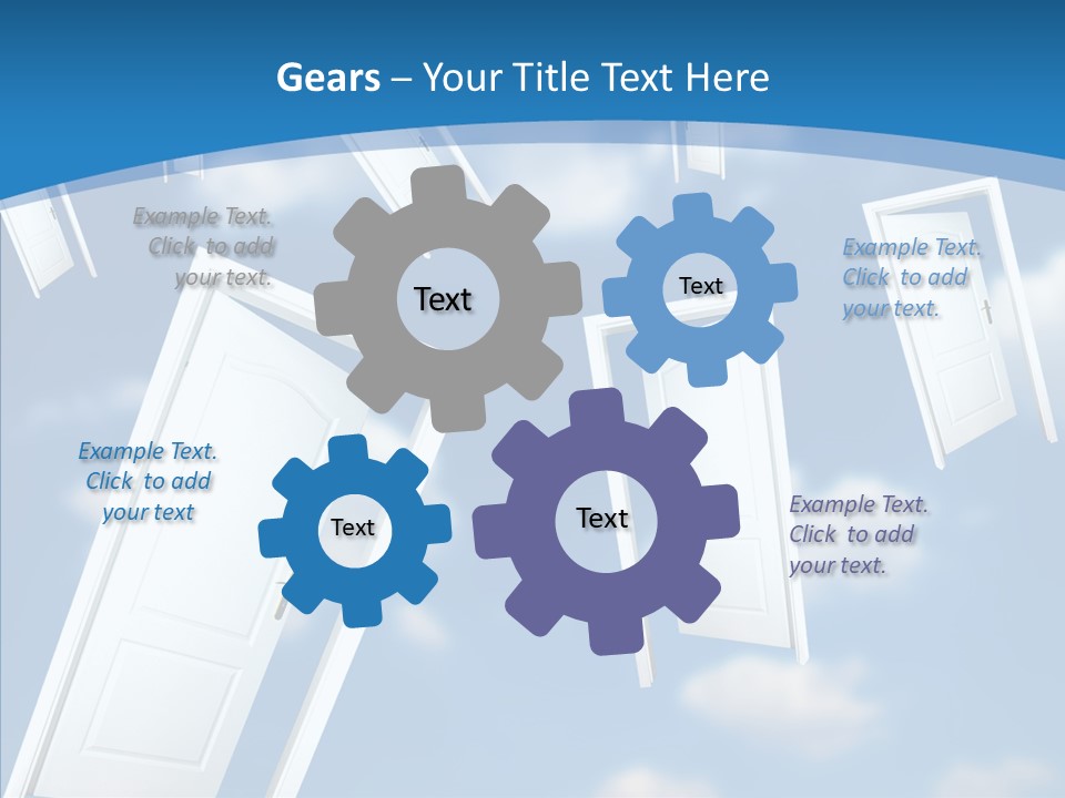 White Object Dream PowerPoint Template