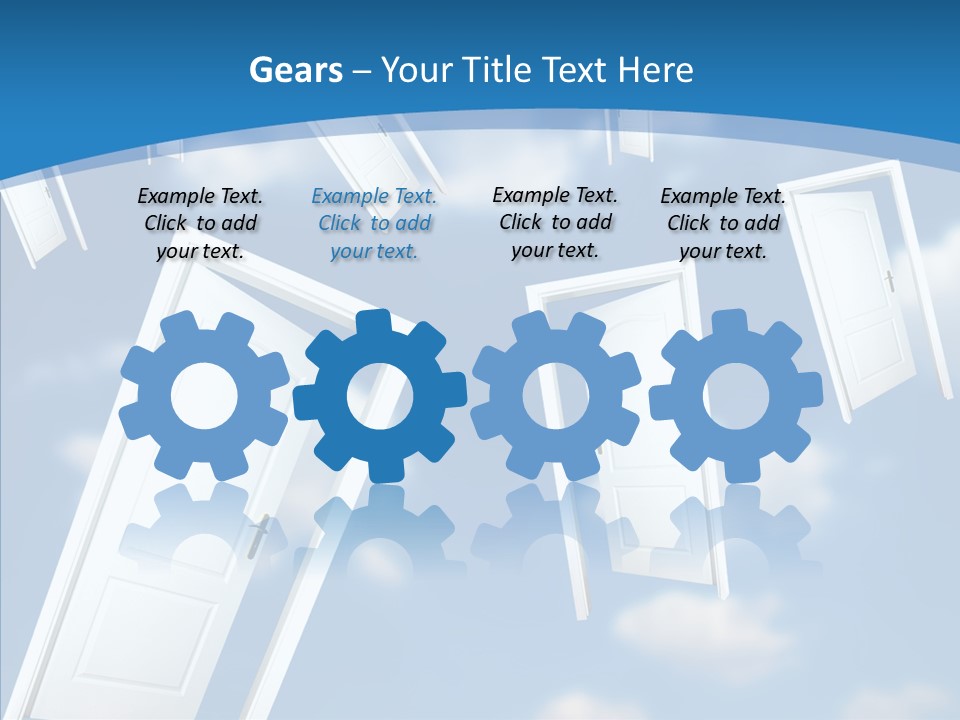 White Object Dream PowerPoint Template