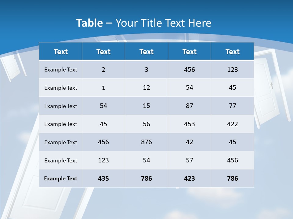 White Object Dream PowerPoint Template