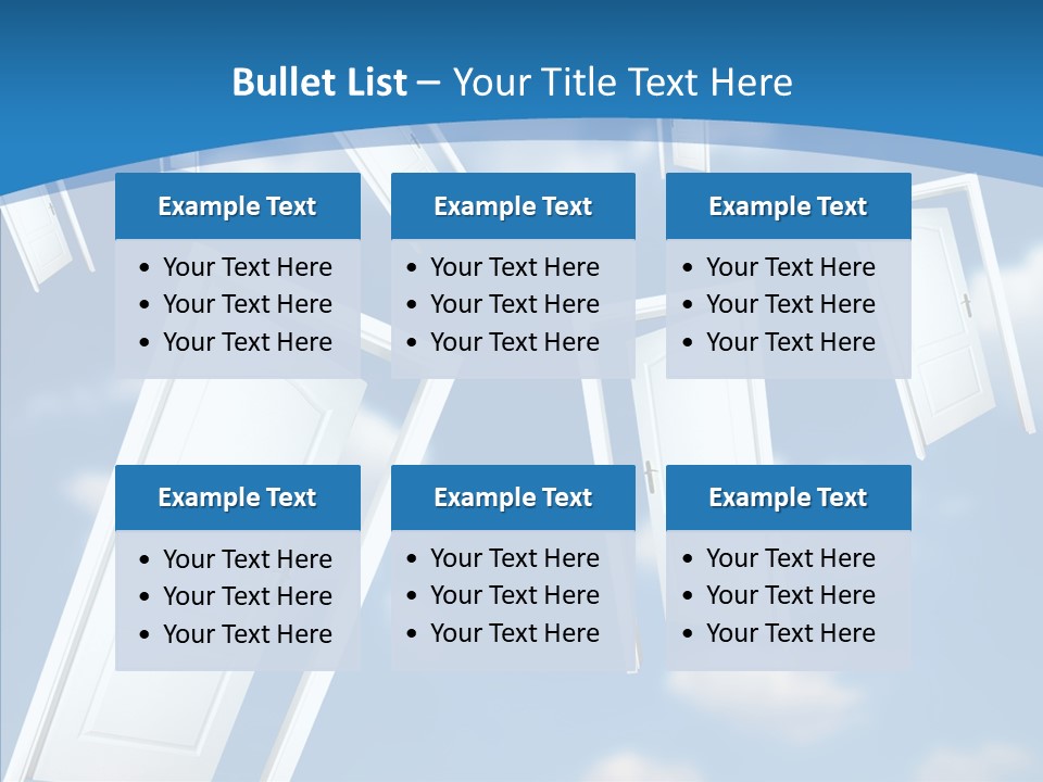 White Object Dream PowerPoint Template