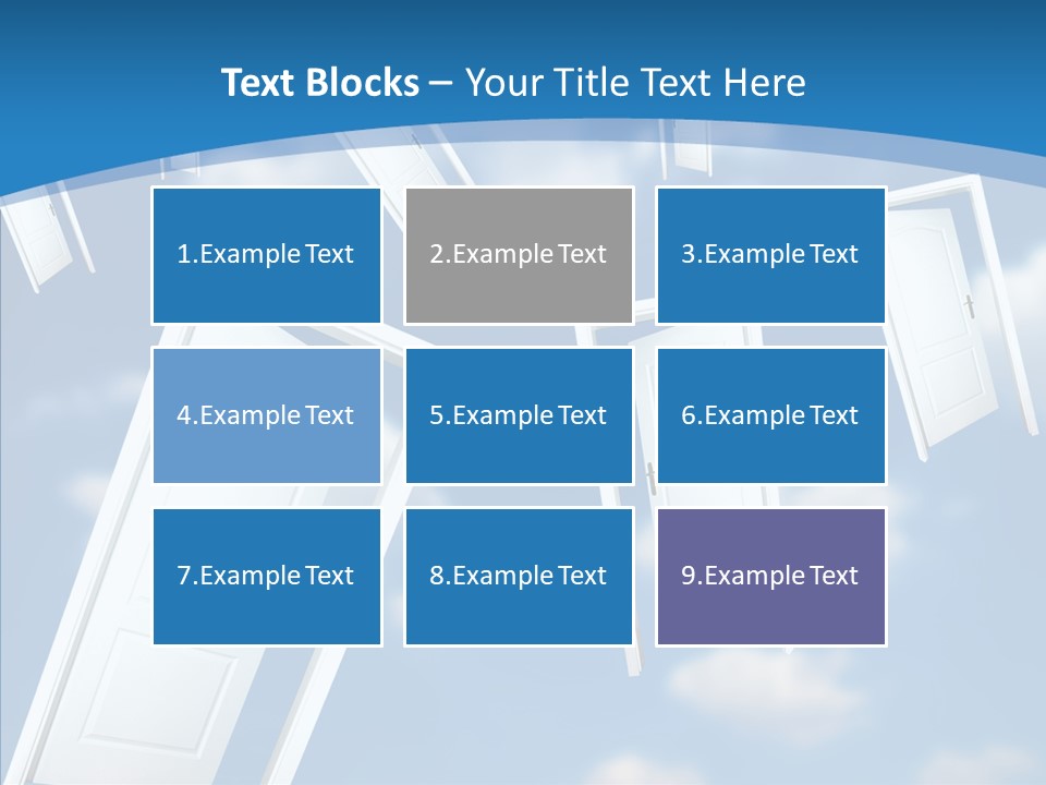 White Object Dream PowerPoint Template