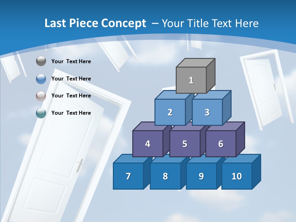 White Object Dream PowerPoint Template