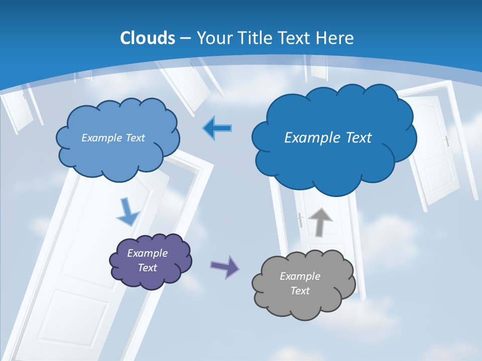 White Object Dream PowerPoint Template