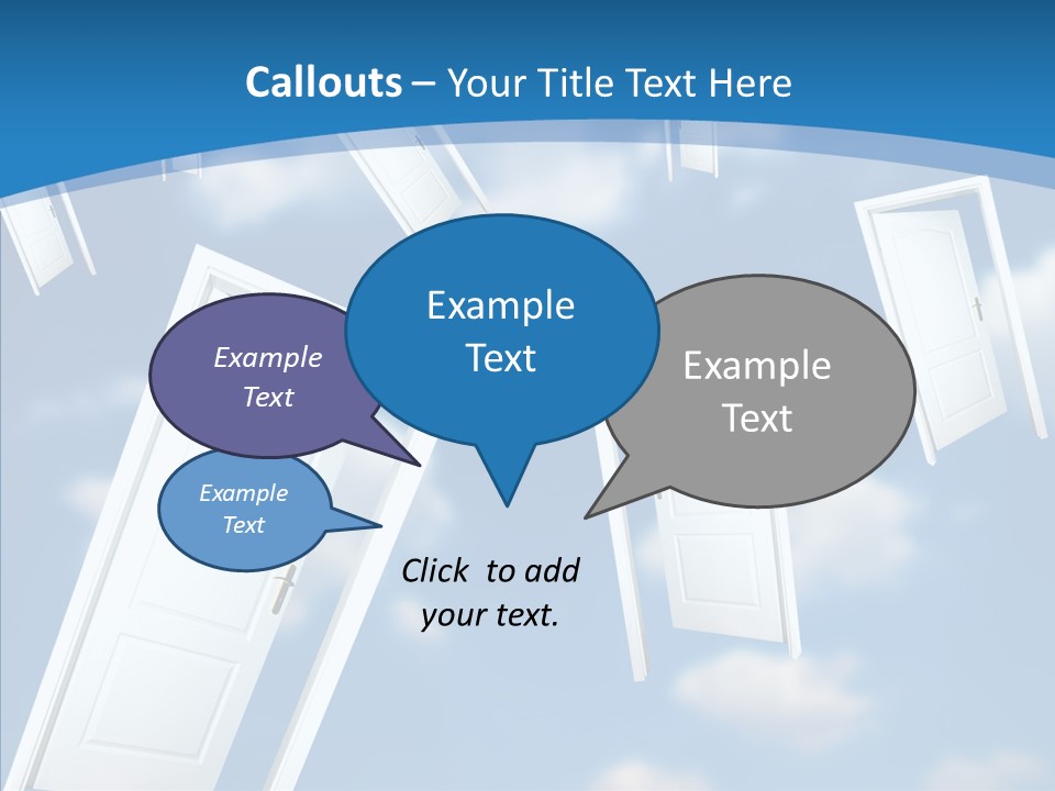 White Object Dream PowerPoint Template