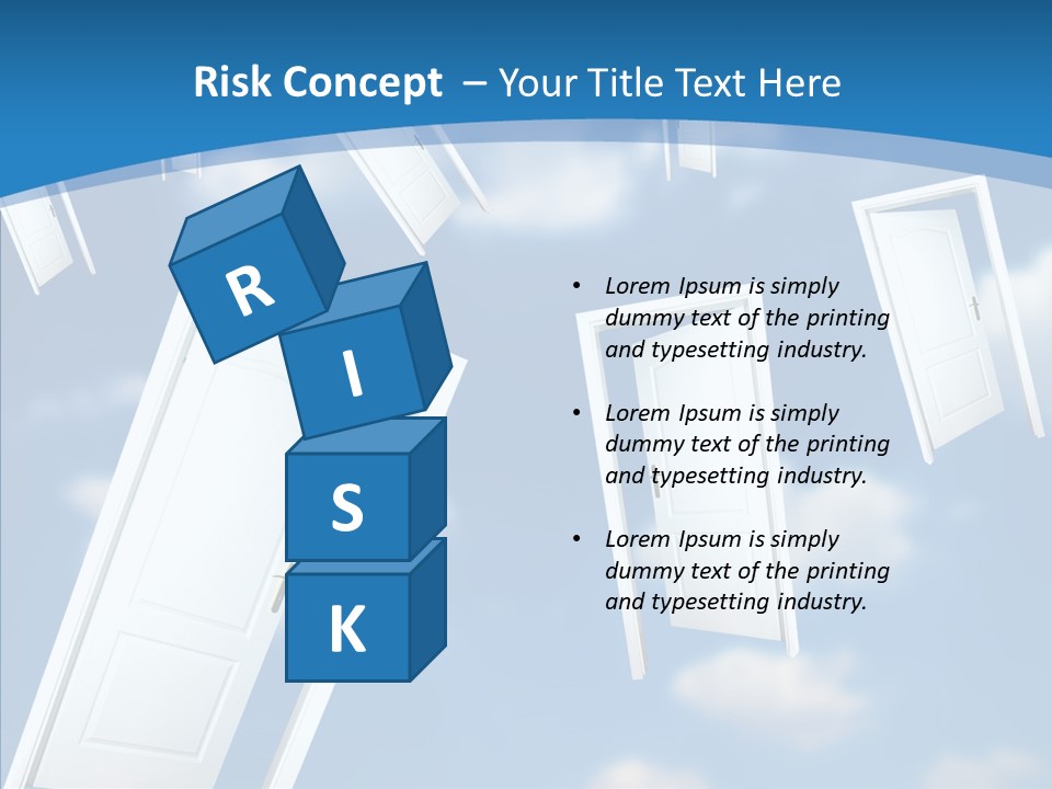 White Object Dream PowerPoint Template