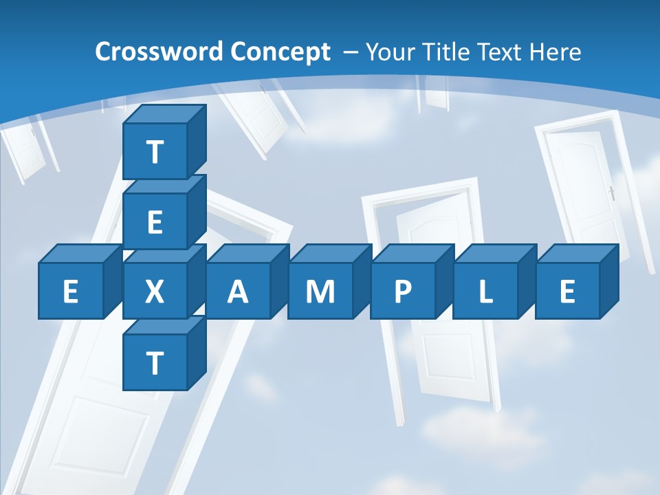 White Object Dream PowerPoint Template