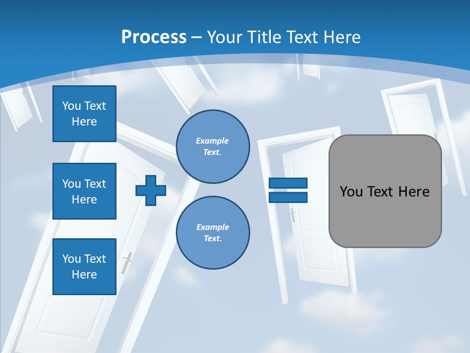 White Object Dream PowerPoint Template