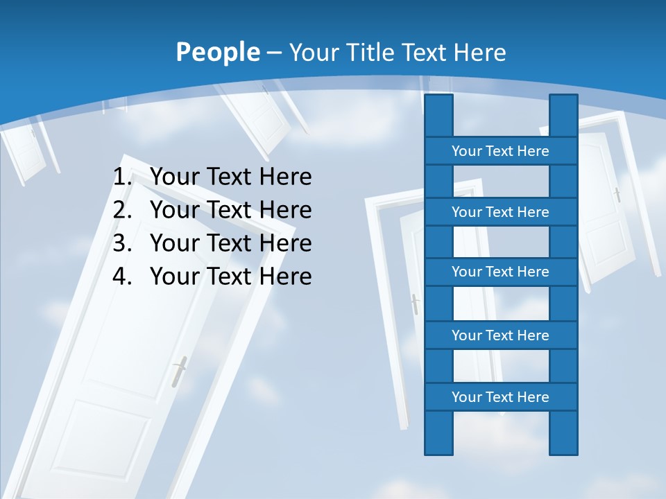 White Object Dream PowerPoint Template