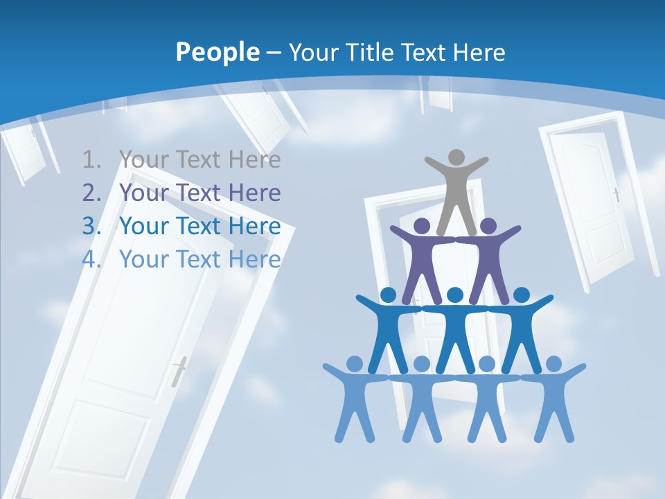 White Object Dream PowerPoint Template