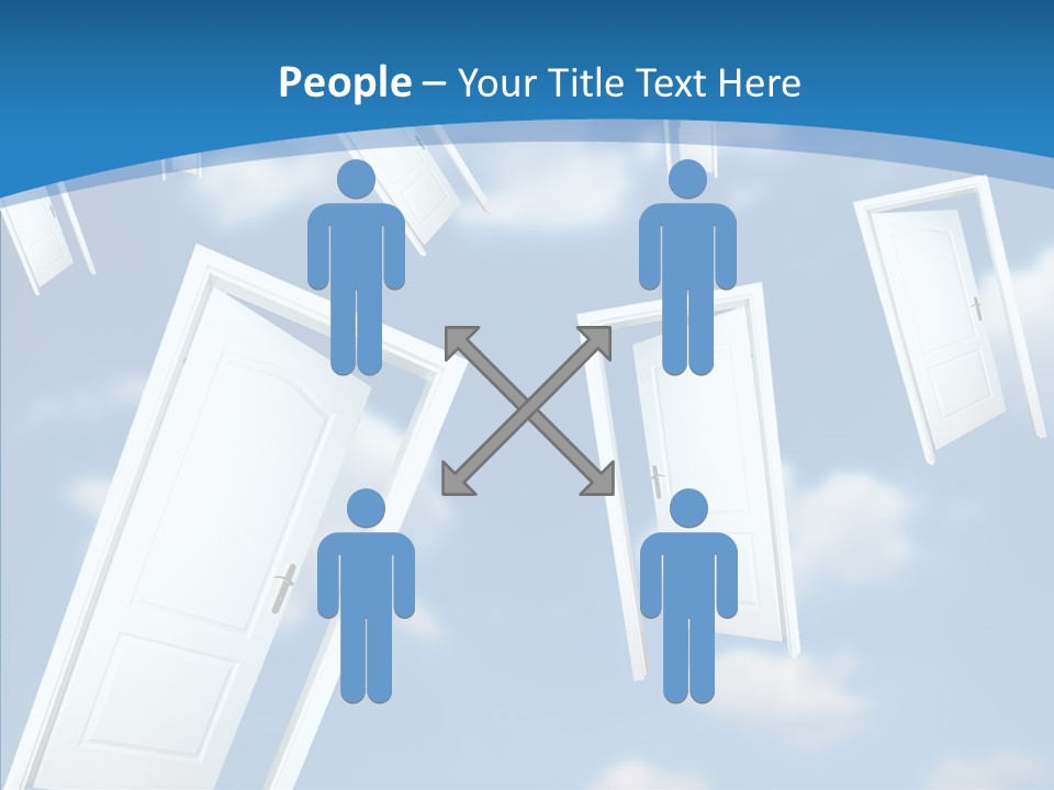 White Object Dream PowerPoint Template