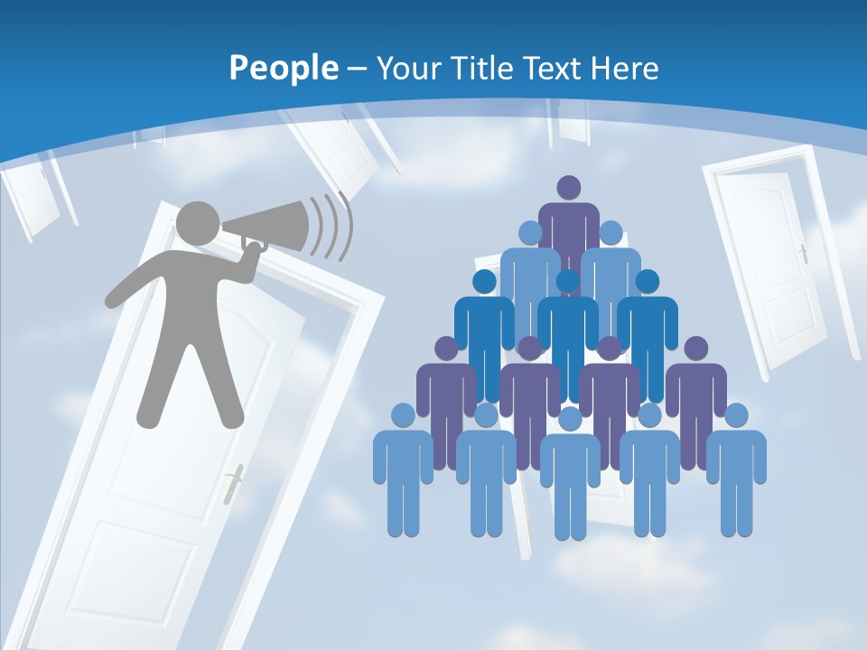 White Object Dream PowerPoint Template